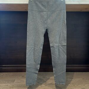 Fabletics Women’s grey seamless high waisted mesh leggings size M